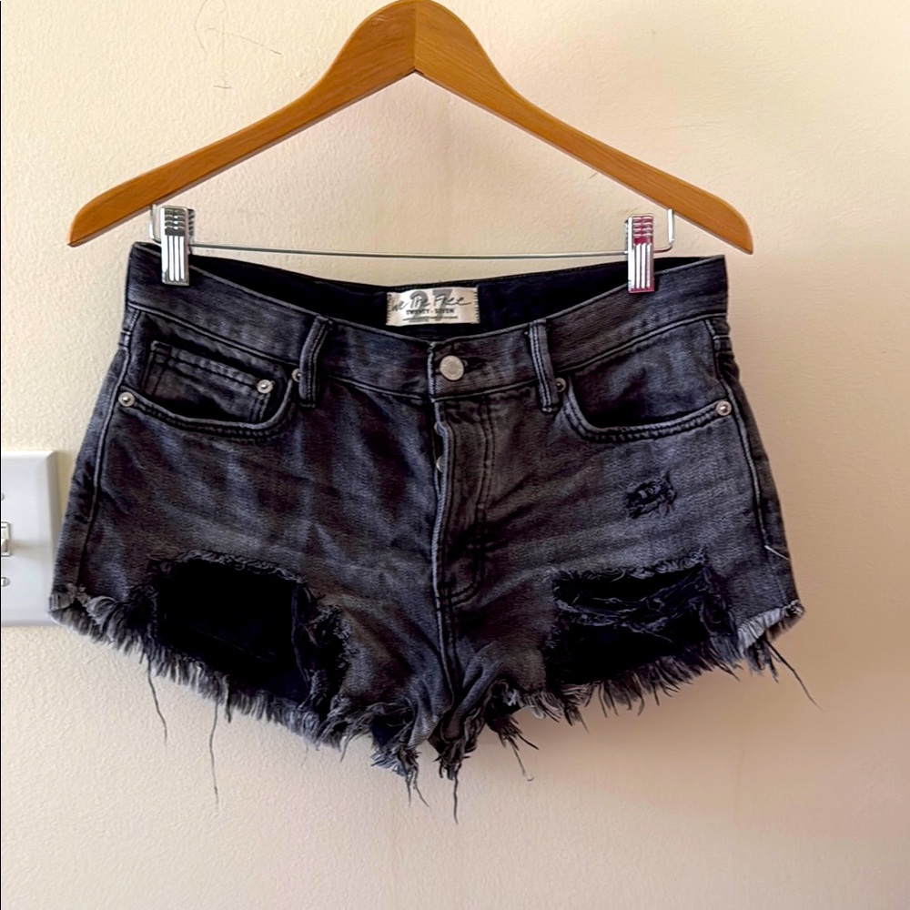 Free People Denim Shorts 27